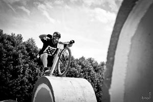 Photos du VTT trial au Puy en Velay, Haute Loire.